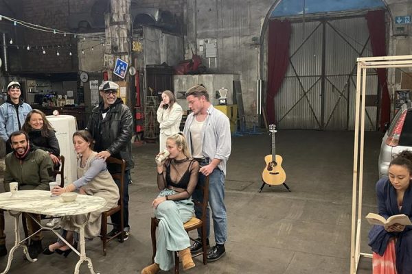 Le Garage Moderne accueille pour la première fois une troupe de théâtre dans ses locaux Photo Alain Mangini